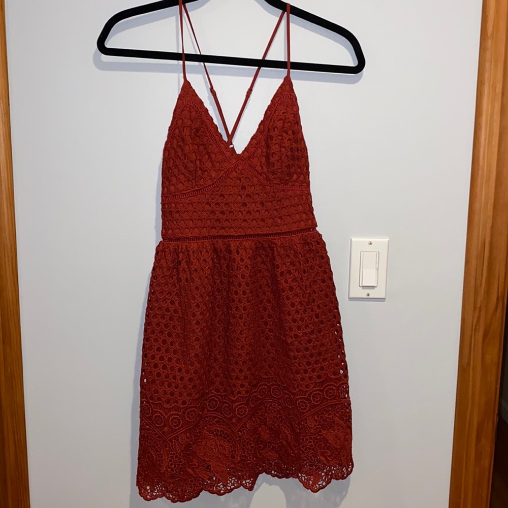 Abercrombie crochet dress